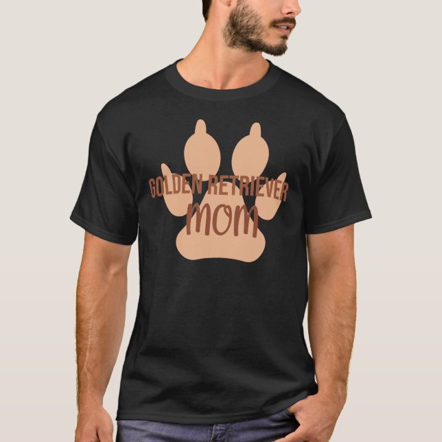 Golden Retriever Mamma Labrador Hundar T Shirt (Framsida)
