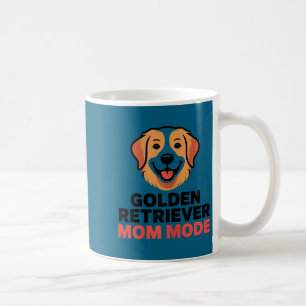Golden retriever mamma-läge rolig hundälskare humo kaffemugg