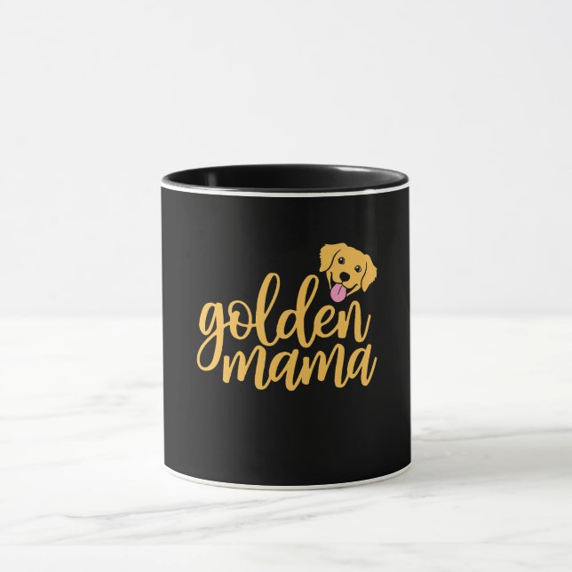 Golden Retriever Mamma Mugg (Center)