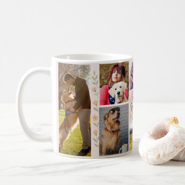 Golden Retriever Mamma Personlig mugg - Anpassning (Med munk)
