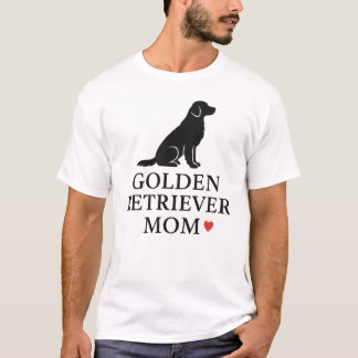 Golden Retriever Mamma Proud Hund Parent T Shirt