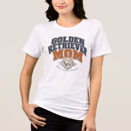 Golden Retriever Mamma, Retro Hund Mamma T Shirt