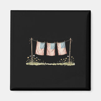 Golden Retriever merica Tröja Patriotisk Valp 4 ju Magnet