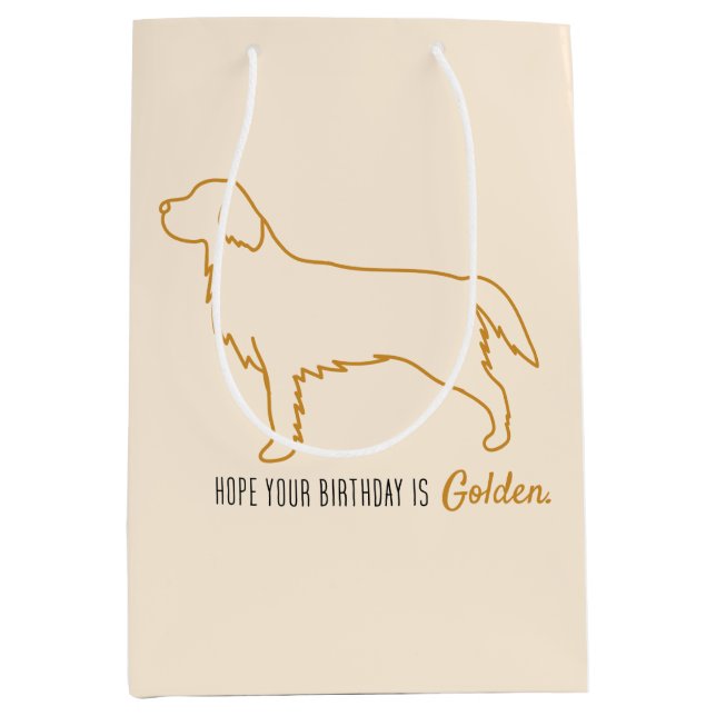 Golden Retriever Mjukpapper  (Framsidan)