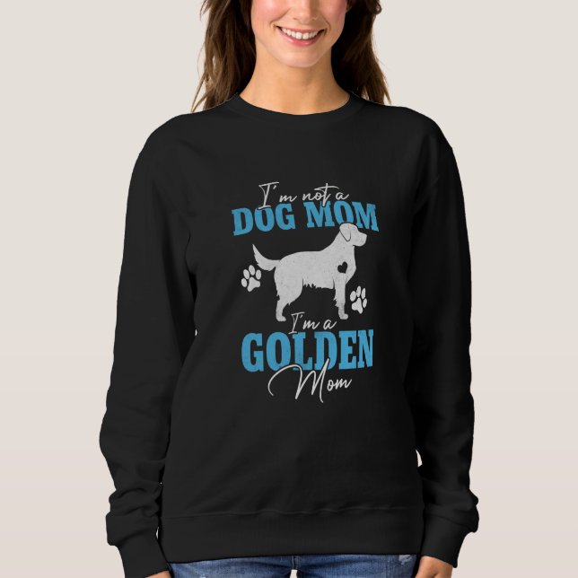 Golden Retriever Mom Dog  for Women Mother's Day T Shirt (Framsida)