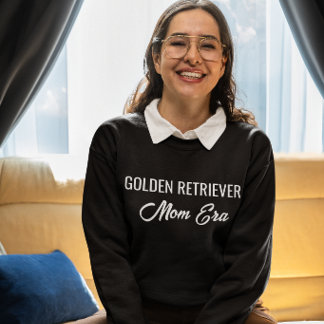Golden Retriever Mom Era Dog Mom Trendy Typography T Shirt