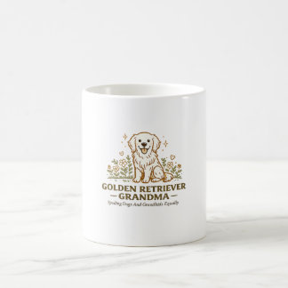 Golden Retriever Mormor Kaffemugg