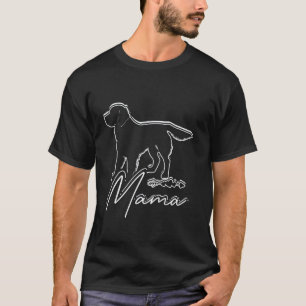 Golden Retriever mors dag hundägare familj husdjur T Shirt