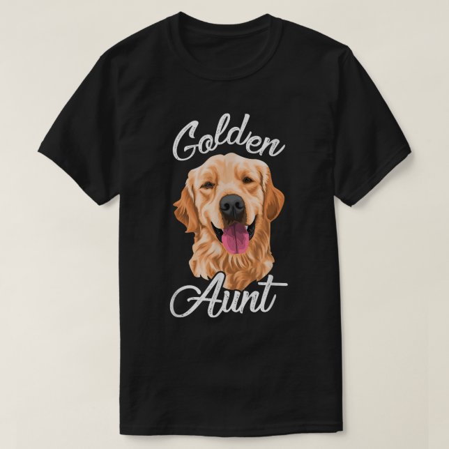 Golden Retriever Moster för Women Mor Hund Pet  T Shirt (Design framsida)