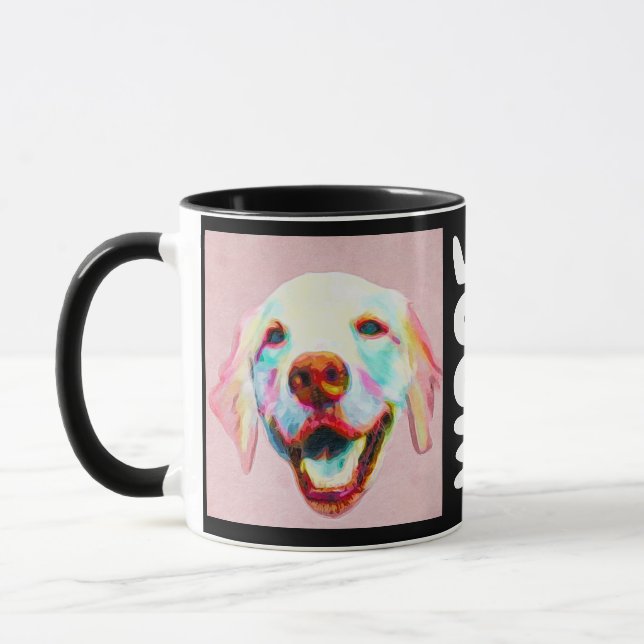 Golden Retriever Mugg (Vänster)