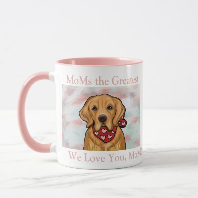 Golden Retriever Mugg (Vänster)