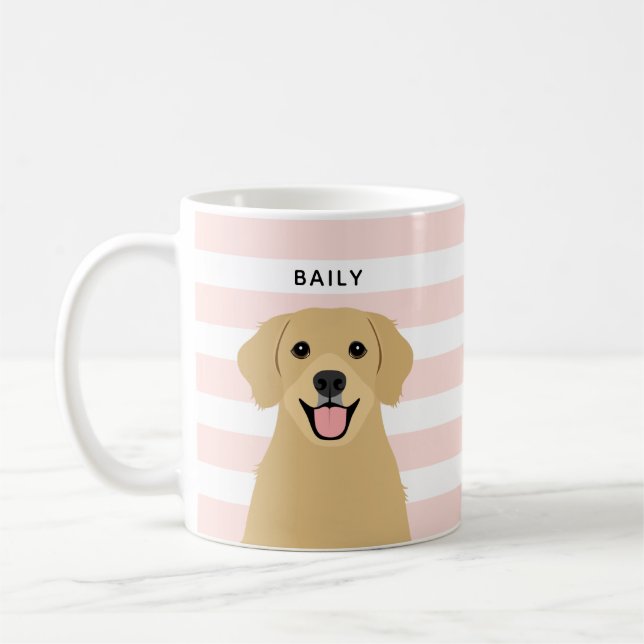 Golden Retriever Mugg (Vänster)