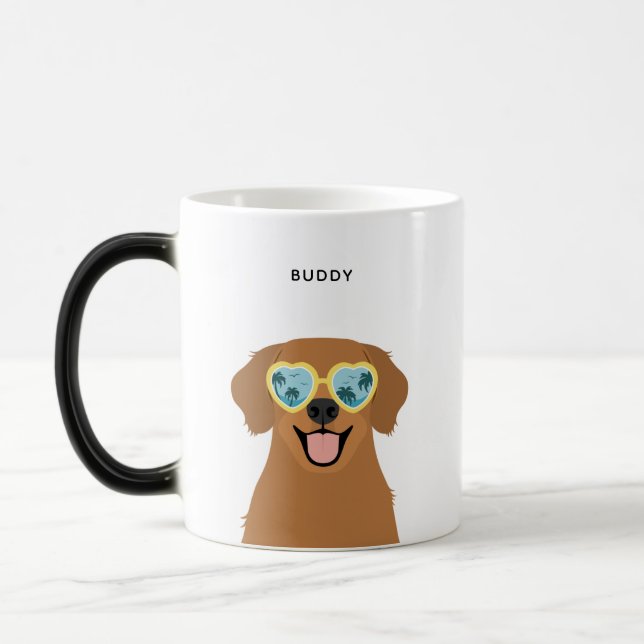Golden Retriever Mugg (Vänster)