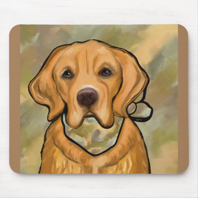 Golden Retriever Musmatta (Framsidan)
