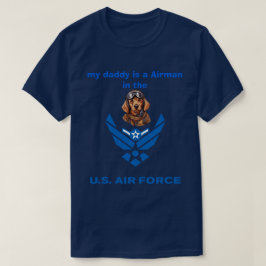 Golden Retriever My Airman pappa T Shirt
