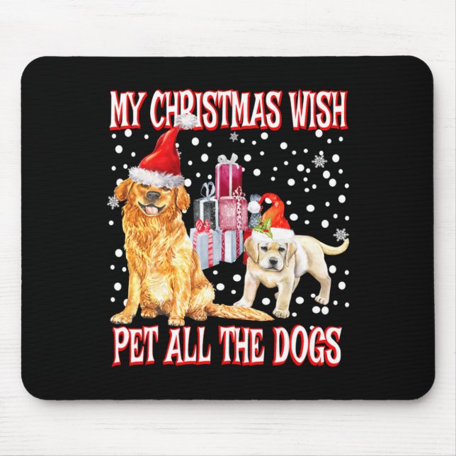 Golden Retriever My Christmas Wish Pet All The D  Musmatta (Framsidan)