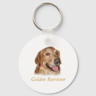 Golden Retriever Nyckelring