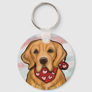 Golden Retriever Nyckelring