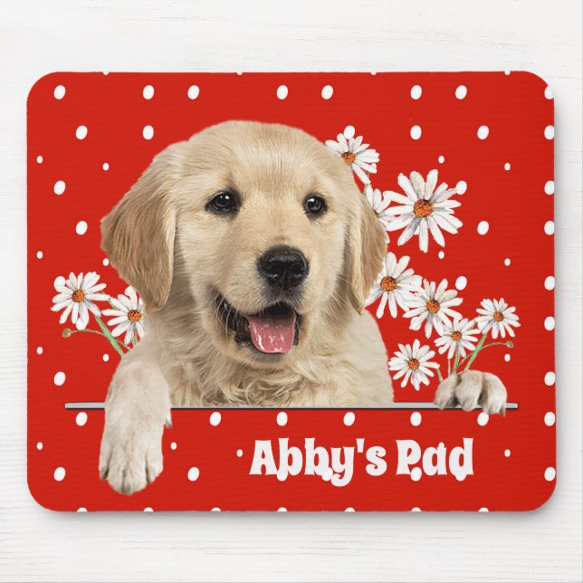 Golden Retriever och Daisy Musmatta (Framsidan)