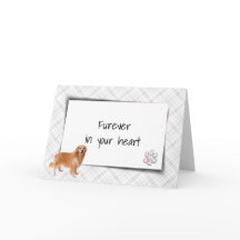 Golden Retriever on Pput Pet Loss Sympathy