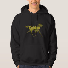 Golden Retriever Ord Art heter Simple Modern