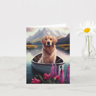 Golden Retriever på en Paddle: En kristen Äventyr Kort
