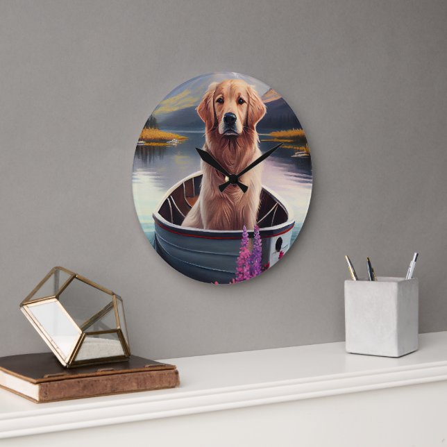 Golden Retriever på en Paddle: En kristen Äventyr Stor Klocka (Kontor)