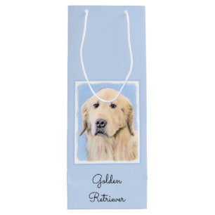 Golden Retriever Painting - Cute Original Hund Art
