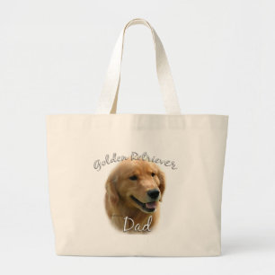 Golden Retriever Pappa 2 Jumbo Tygkasse