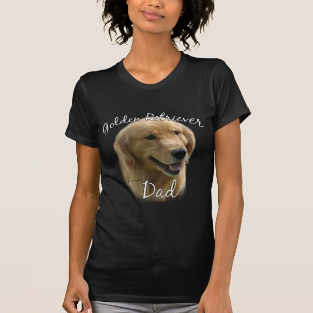 Golden Retriever Pappa 2 T-shirt (Framsida)