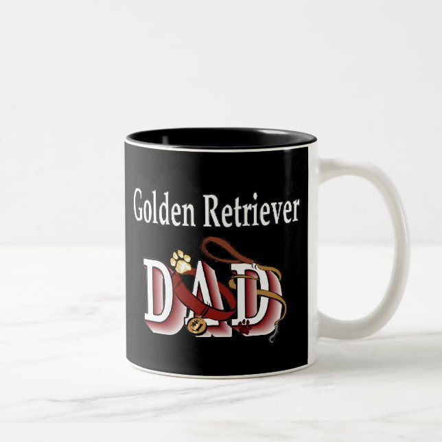 Golden Retriever Pappa Mugg (Höger)