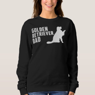 Golden Retriever Pappa Silhouette T Shirt