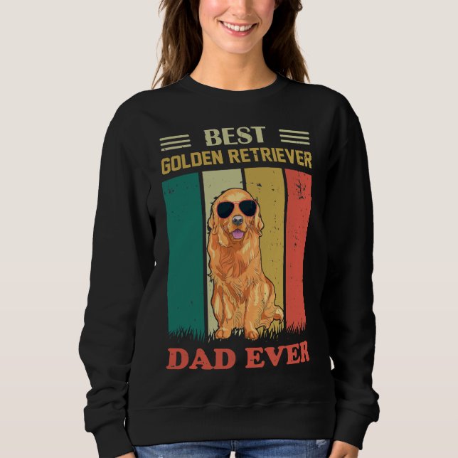 Golden Retriever Pappa T Shirt (Framsida)