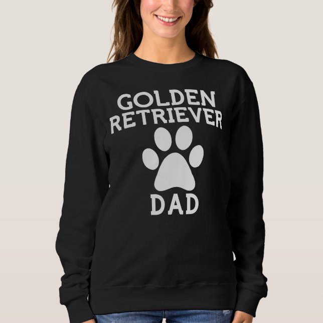 Golden Retriever Pappa Tass T Shirt (Framsida)