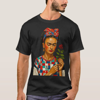 Golden Retriever-parodi av flicka med pärlörhänge T Shirt