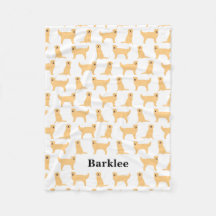 Golden Retriever Personlig Blanket - Hund