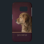 Golden Retriever Personlig Namn | HUND Galaxy S5 Skal<br><div class="desc">Den här designen har en hund med Golden Retriever med möjlighet att anpassa eller ta bort texten namn som är skriven i populär modern typografi. #hämmare #hund #personlig #tote #puppy #söt #gifts #mode #Samsung</div>