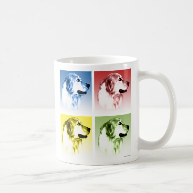 Golden Retriever Pop Kaffemugg (Höger)
