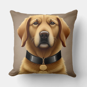 Golden Retriever-porträtt Kudde
