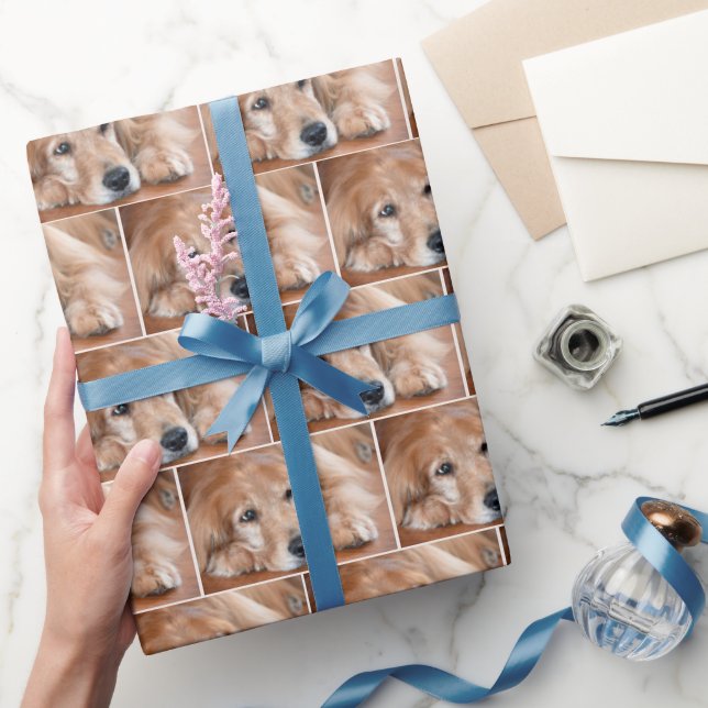 Golden Retriever Presentpapper (Gifting)