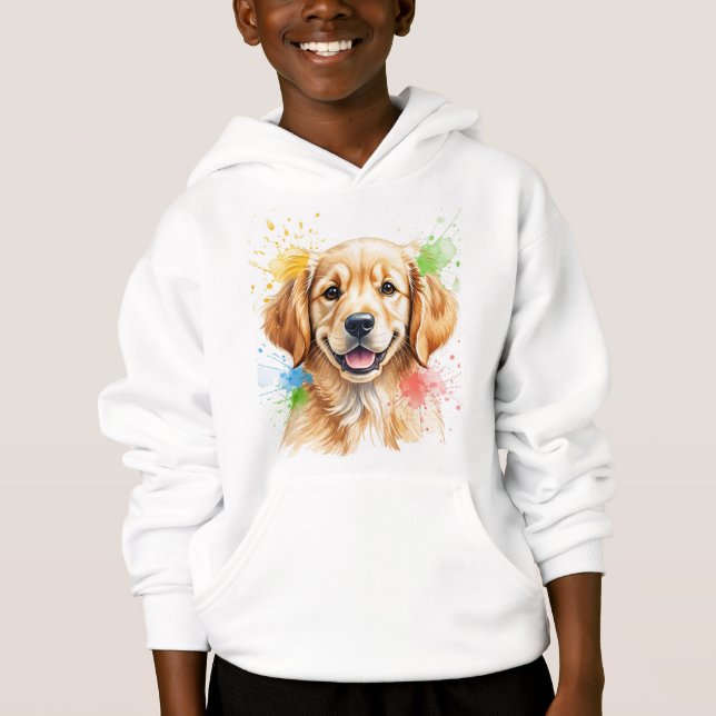 Golden Retriever Puppy av Natasha Us T Shirt (Framsida)