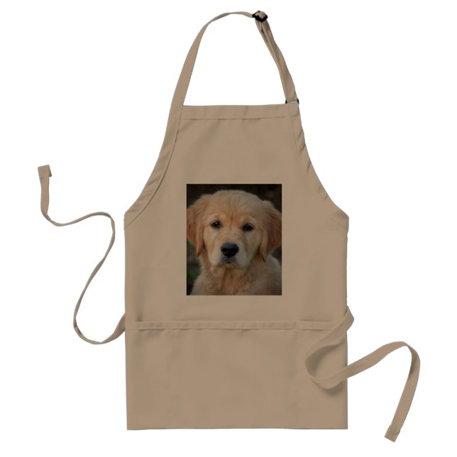 Golden Retriever Puppy Förkläde (Framsidan)