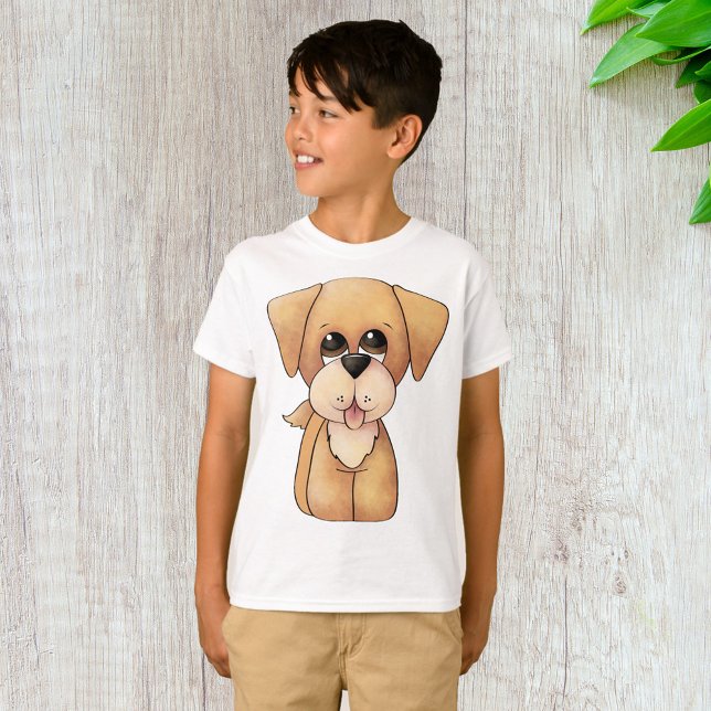 Golden Retriever Puppy T Shirt (Skapare uppladdad)