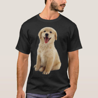 Golden Retriever Puppy T Shirt
