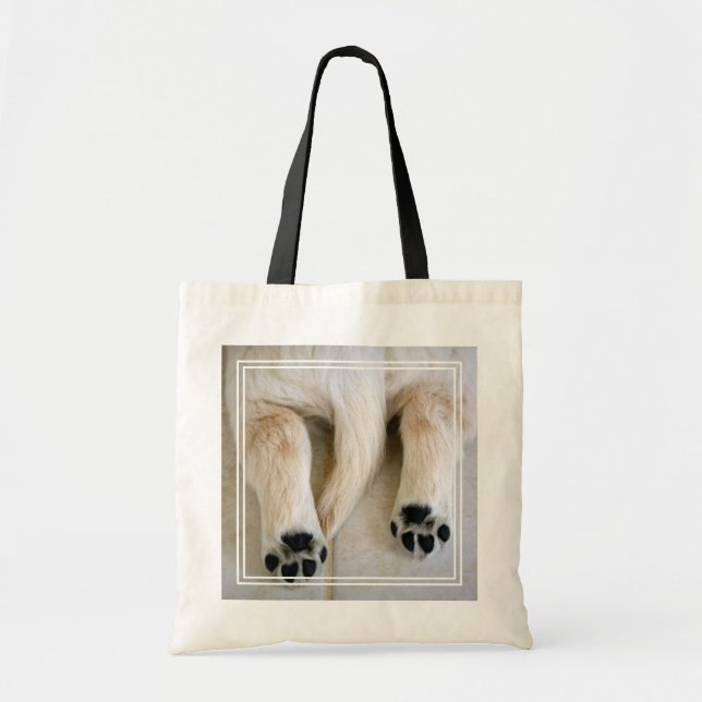 Golden Retriever Puppy Toes Tygkasse (Framsidan)