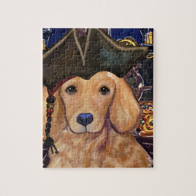 Golden Retriever Pussel (Vertikal)