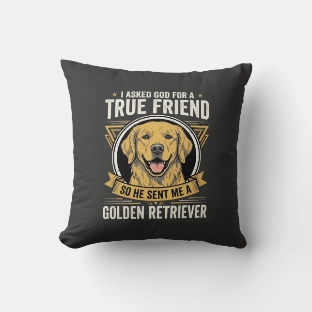 Golden Retriever sann vän hund Kudde (Framsida)