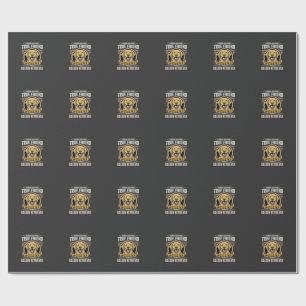 Golden Retriever sann vän hund Presentpapper