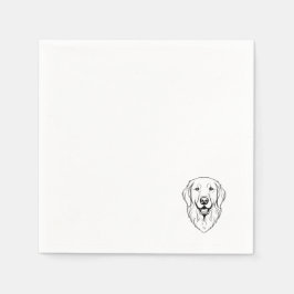 Golden Retriever Servett