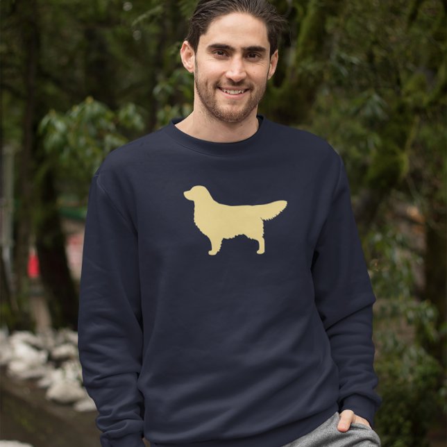 Golden Retriever Silhouette | COOLA HUND ÄLSKARE Sweatshirt (Skapare uppladdad)